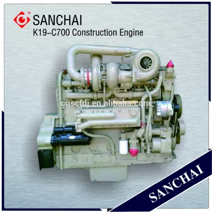 Strong power excavator use diesel engine