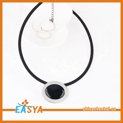 Type Crystal Necklace Black Chian Black Crystal Necklace