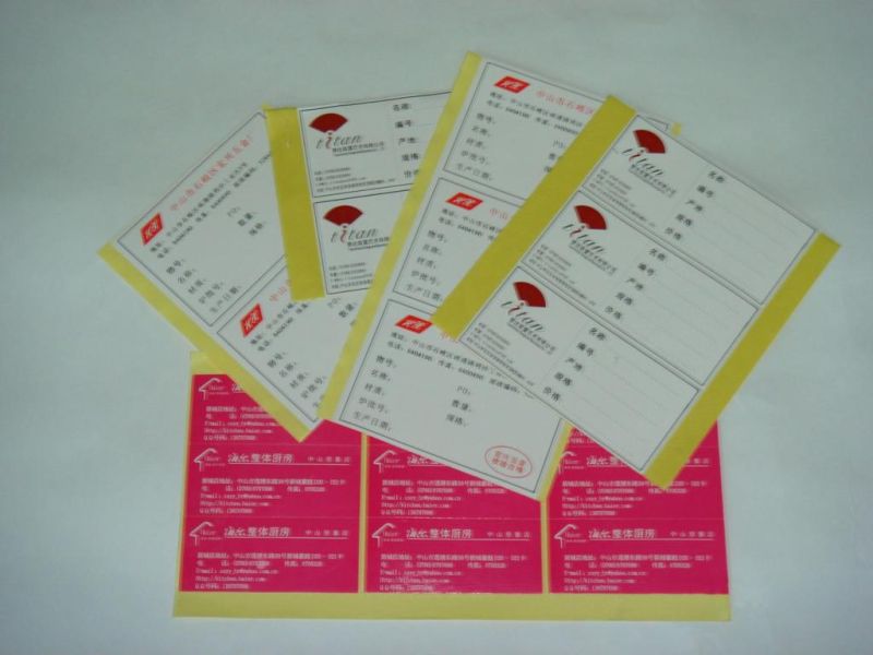 Custom Promotional Self Adhesive Label Sticker (BP-BC-0066)