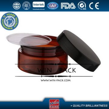 Super quality antique cream plastic 100g jars