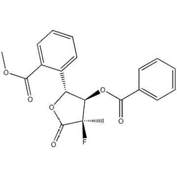 CAS 874638-80-9, Sofosbuvir intermedio ((2R,3R,4R)-3-(benzoyloxy)-4-fluoro-4-methyl-5-oxotetrahydrofuran-2-yl)methyl benzoato