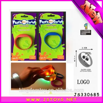 Cheap led silicone bracelet Colorful light bracelet for kids and adult