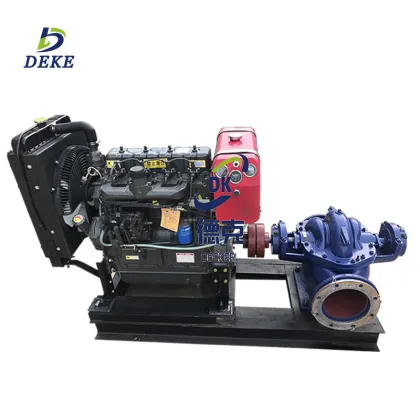 Manufacturer Direct Double Suction Centrifugal Split Casing Pump - High Flow Rate