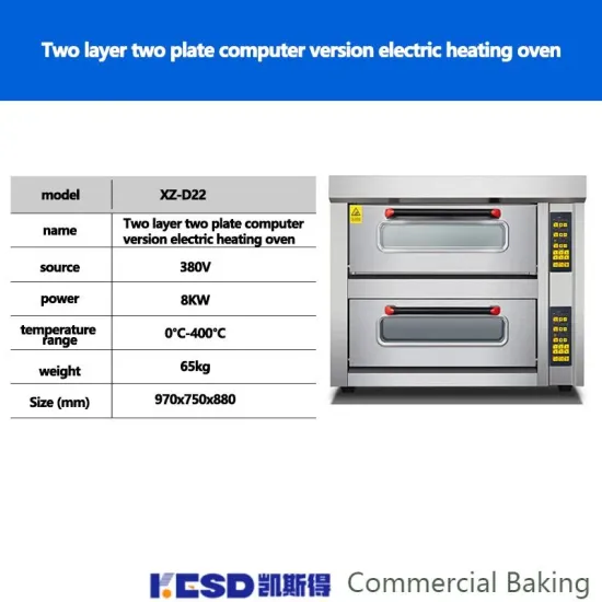 China Factory Supply Commercial Use Stainless Steel 1 Deck Gas Oven for Bakery