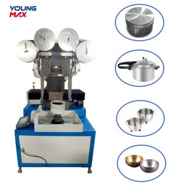 Kitchenware belt metal inner polishing grinding machine