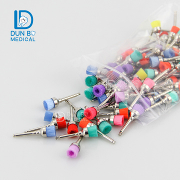 Cepillos de profhes dentales de polaco Pincel de pulido desechable