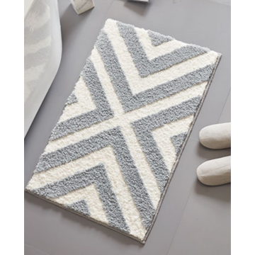 Nordic rectangle shape water absorption bath mats