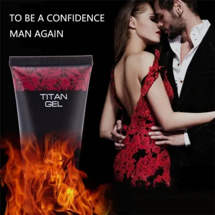 Titan Gel White Tube - Male Intimate Care Product