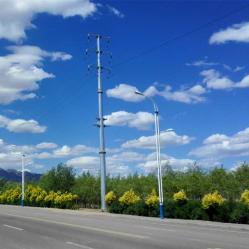 30ft Utility Pole For Power Line High quality hot dip galvanization power transmission tower Manufactory