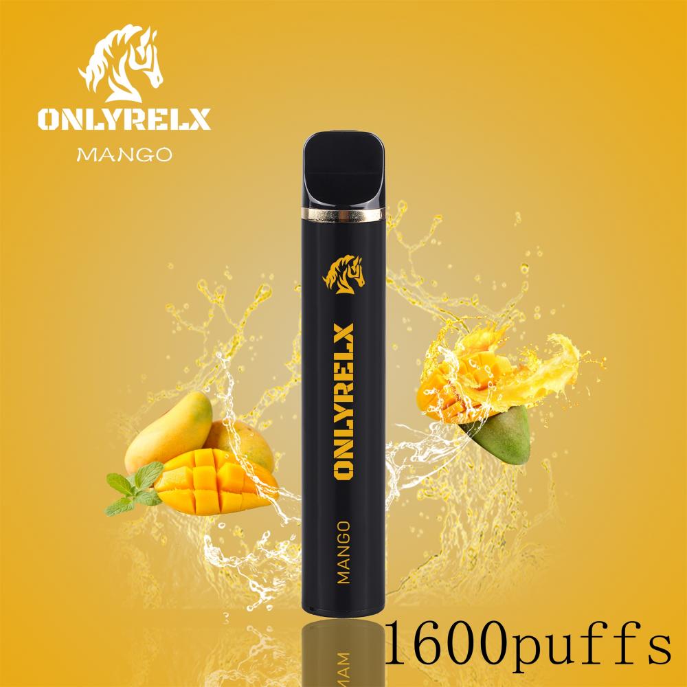 OnlyRelx Pro 1600puffs Dispositivo de vaina de vape desechable