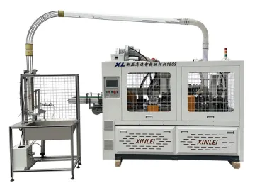 Half-servo smart paper cup machine