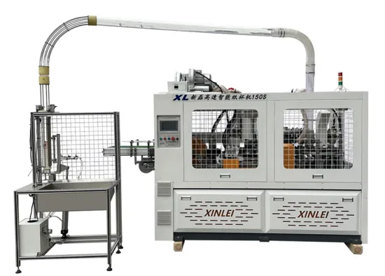 Half-servo smart paper cup machine