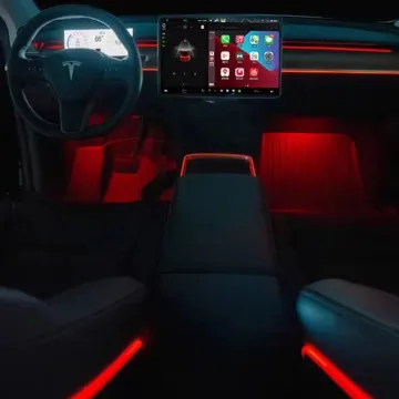 Typestar 128 Colors LED Light Kit: Enhancing Ambience in Your 2019-2022 Tesla Model 3 or Y