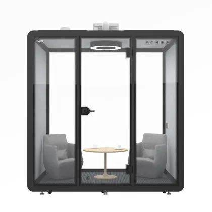 Custom Made Acoustical Soundproof Office Pods & Phone Booths