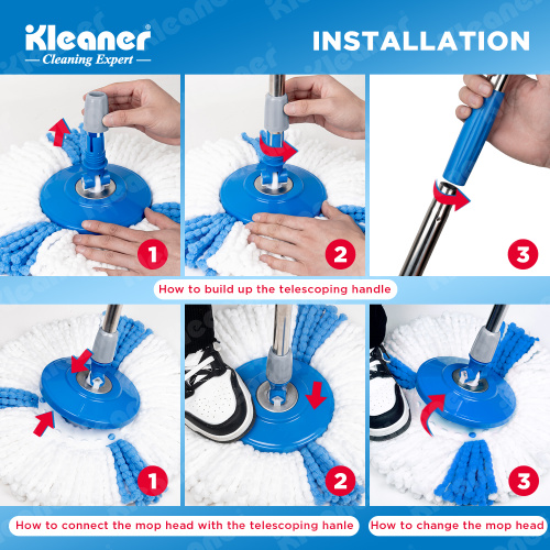 Esfregona Tornado KT2416 KLEANER 8L