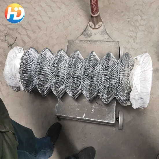 Wholesale 10ft Black Coated Galvanized Chain Link Fence