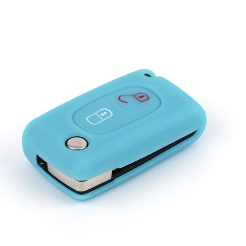 Hot Selling Peugeot silicone car key cover