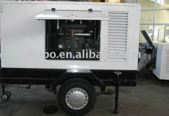 Lovol 60Hz trailer mouted generator with OEM top quality factory