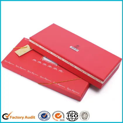 Empty Merci Chocolate Packaging Box