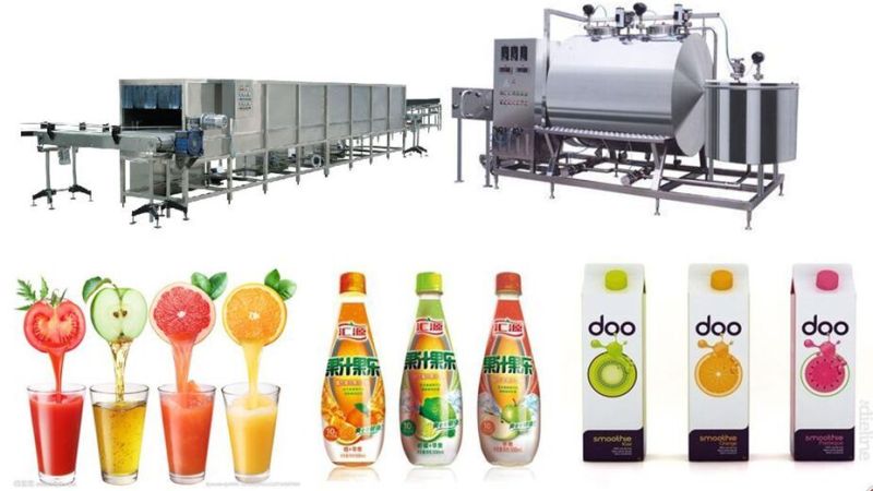 Apple/Orange/Grape/Cherry/Mango/Pomegranate Juice Production Machine Line