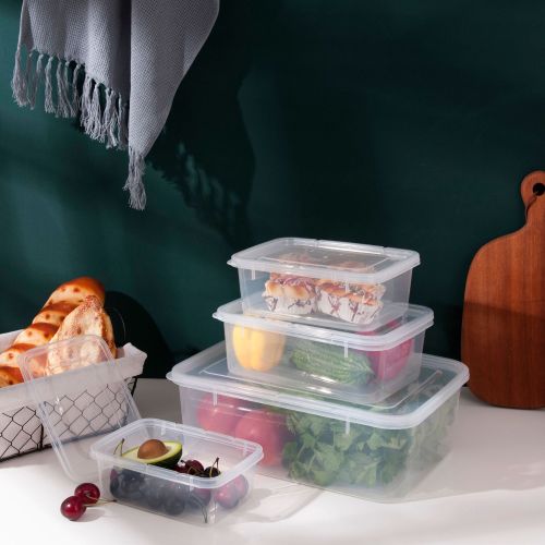 Fruit plastic crisper refrigerator refrigerated food box