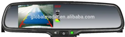 4.3inch parking sensor rearview mirror with great night vision
