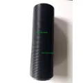Tubo flessibile di plastica esteso da 3 pollici universali neri
