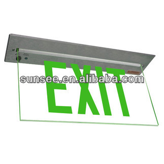 led acrylic fire exit sign, acrylic sign for 110v/220v, LEDSIGN-0051