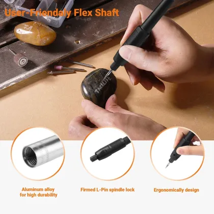 Dremel Bit Set: Comprehensive Power Tools for Wood, Metal Polishing, Engraving & DIY Crafts