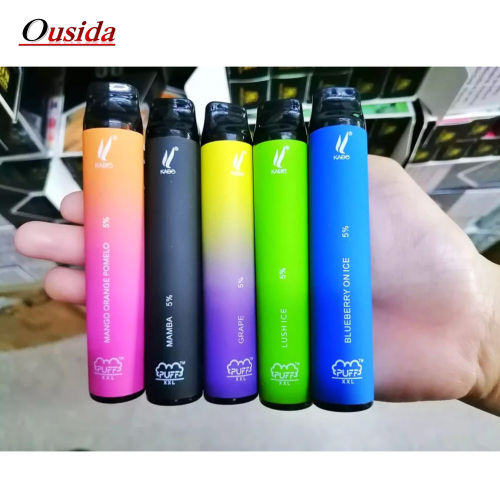 Disposable electronic cigarette 1600 puffs puff xxl vape