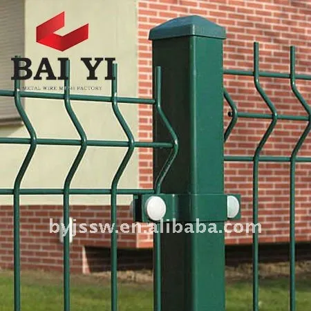 Hot Sale Bending Triangular Wire Mesh Fence