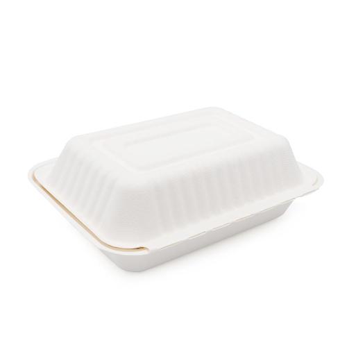  Eco-friendly compostable disposable paper lunch box Supplier