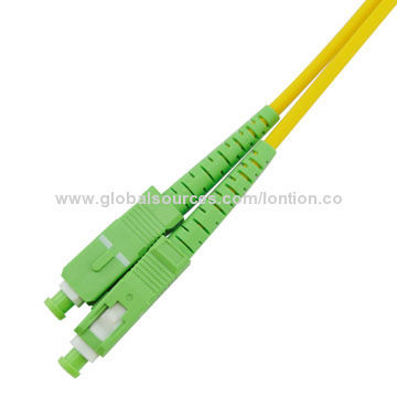 New Fiber-optic Cable OM3 MPO Patch Cord with Low-return Loss, Easy Installation