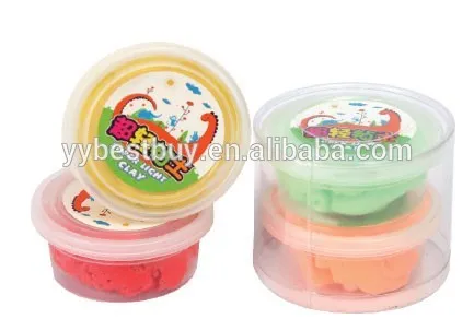 Kids educational toy Super light air dry clay colored jumping clay