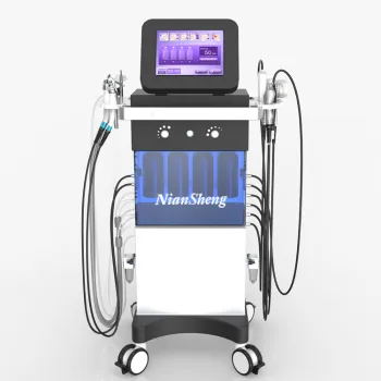 Aqua Facial Cleaning: 10-in-1 Hydro Microdermabrasion Machine