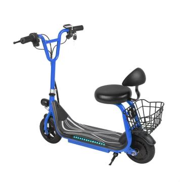OEM 8-Inch Harley-Style Electric Scooter with Comfortable Seat & Backrest 36V 250W - Lithium Battery Commuting E-Scooter
