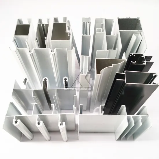 Hot Selling High-Quality Powder Coated White Sliding Door Frames for Aluminum Windows in Dominica