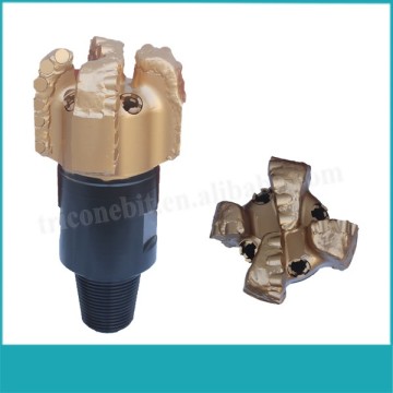 4 blade steel body PDC diamond bit