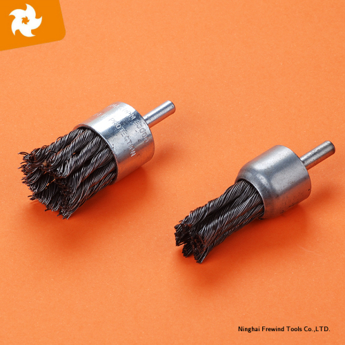 24mm knot wire end brush for rust