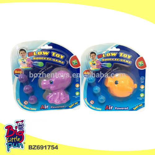 Outdoor toy animal poppers air popper kids toy foam ball gun