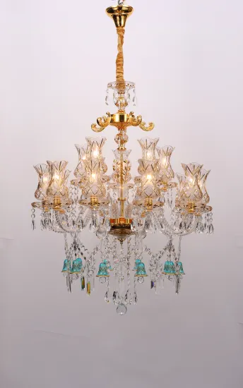 Modern Luxurious Hotel Decoration K9 Crystal Chandelier