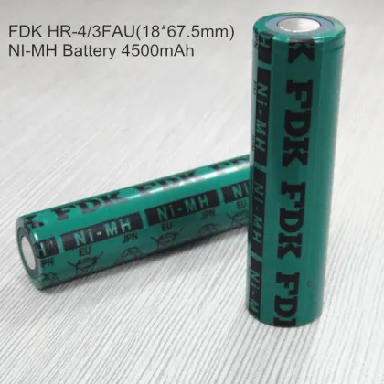 1.2V FDK 18670 ni-mh battery 4500mAh