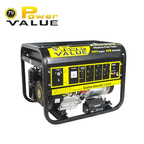 5kw Petrol Generator with Low Fuel Consumption