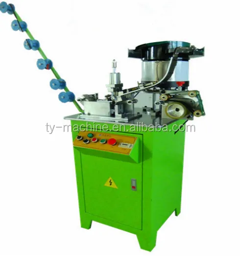 Invisible Auto Zipper Slider Mounting Machine for Clothes Zipper Production