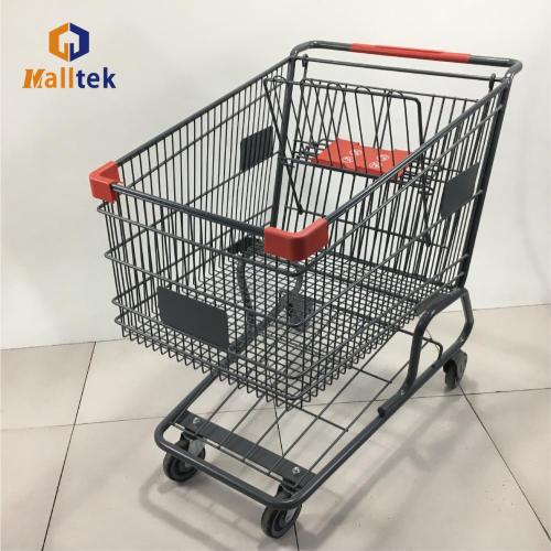 Supermarket Cart Useful American metal supermarket shopping cart Factory