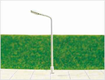 T24 N Scale Luminous Train Layout Lighting Street Model Lamppost 9cm