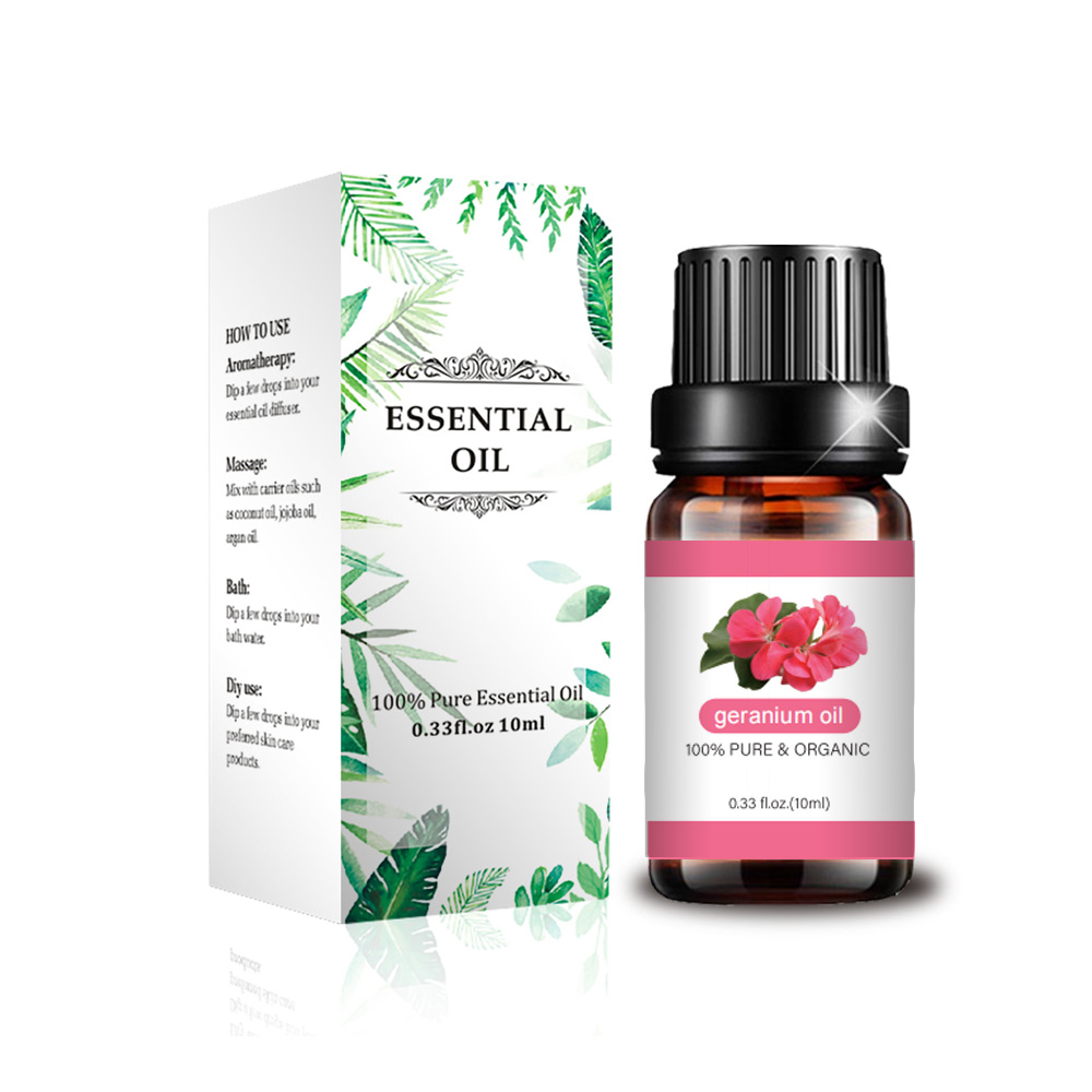 Minyak esensial geranium dalam aromaterapi