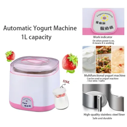 Home Use Automatic Stainless Steel Mini Electric Natto Yogurt Maker Machine