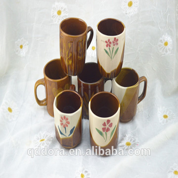 Have in stock brown color coffee mug,best sale three stock mug cheap,for promotion cheap ceramic zebra mug