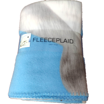 Two Side Brushed Polar Fleece Blanket Throws